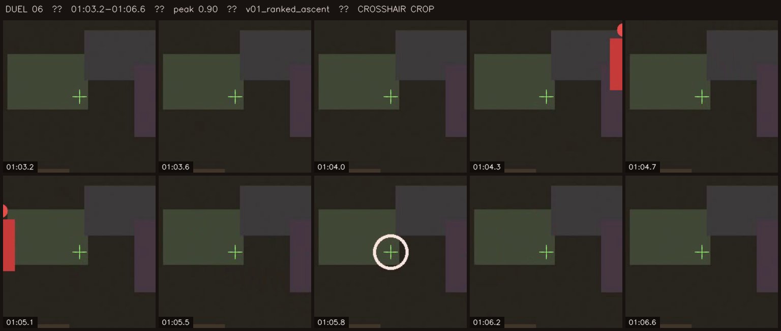 Duel 6 crosshair crop strip